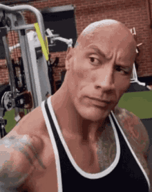 The Rock Never Mind GIF - The Rock Never Mind Eyebrows GIFs