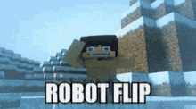 minecraft tecnorobot robotflip flip tecnoxhaotic