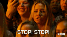 Stop Stop Sarah Cameron GIF - Stop Stop Sarah Cameron Outer Banks GIFs