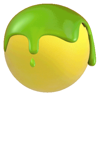 Slime Drip Nickelodeon Sticker - Slime Drip Nickelodeon Slime Falling Stickers