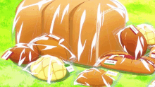 Melonpan Bread GIF - Melonpan Bread Anime Food GIFs