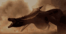 Roar Drogon GIF - Roar Drogon Daenarys GIFs