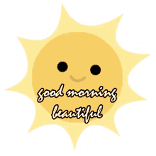 Good Morning Beautiful GIF - Good Morning Beautiful Sunshine GIFs