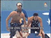 How I Feel When Passing An Exam GIF - Michael Phelps Super Saiyan Goku GIFs