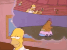 Homer Simpson Daydream GIF - Homer Simpson Daydream Smile GIFs