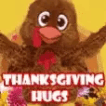 Happy Thanksgiving Hugs GIF - Happy Thanksgiving Hugs Greetings GIFs