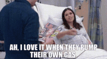 Superstore Amy Sosa GIF - Superstore Amy Sosa Ah I Love It When They Pump Their Own Gas GIFs