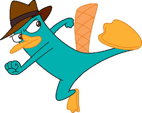 Perry The Sticker - Perry The Platypus Stickers