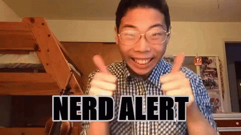 nerd alert gif