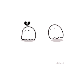 Cute Ghost Hug GIF