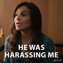 He Was Harassing Me Lisa Trammell GIF - He Was Harassing Me Lisa Trammell Lana Parrilla GIFs