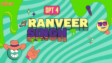 Opt4ranveer Singh Nickelodeon Kids Choice Awards2021 GIF