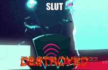 Slut Destroyed GIF - Slut Destroyed Lightning GIFs