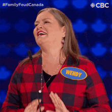 Nope Wendy GIF - Nope Wendy Family Feud Canada GIFs