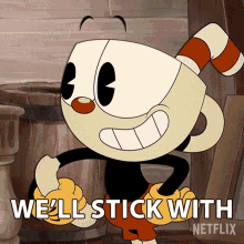 Well Stick With The Original Cuphead GIF - Well Stick With The Original Cuphead The Cuphead Show GIFs
