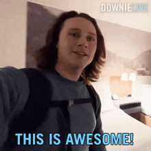 This Is Awesome Michael Downie GIF - This Is Awesome Michael Downie Downielive GIFs