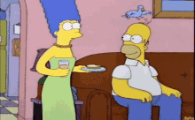 Homer Bird GIF - Homer Bird Simpsons GIFs
