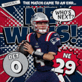 New England Patriots (29) Vs. Detroit Lions (0) Post Game GIF - Nfl National Football League Football League GIFs