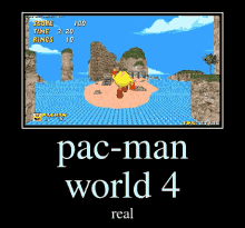 Pac Man Pac Man World4 GIF