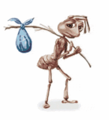 timothee chalamet sad ant holding bindle