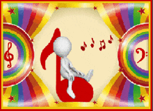 Musical Notes GIF