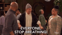 Everyone Stop Breathing Indigo GIF - Everyone Stop Breathing Indigo Raven Baxter GIFs