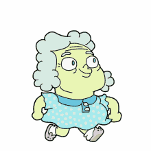 cartoon grandma
