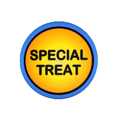 Special Treat You Deserve It Sticker - Special Treat You Deserve It Treat Stickers