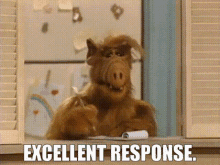 Alf Excellent Response GIF - Alf Excellent Response Good Response GIFs