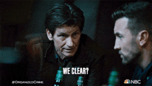 We Clear Detective Frank Donnelly GIF - We Clear Detective Frank Donnelly Law & Order Organized Crime GIFs
