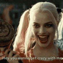 Harley Quinn Crazy GIF - Harley Quinn Crazy You Wanna GIFs
