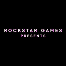 a poster that says rockstar games presents with a picture