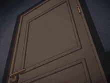 a cartoon drawing of a door with a lightning bolt coming out of it
