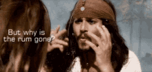 Jack Sparrow Rum Gone GIF - Jack Sparrow Rum Gone Johnny Depp GIFs