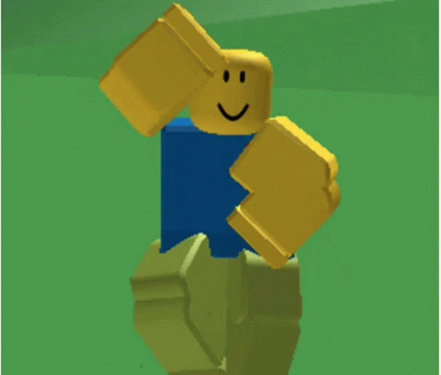 Roblox] Smug Dancing  Noob Dancing for Four Minutes on Make a GIF