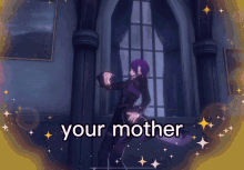 Ayase Mayoi Your Mom GIF - Ayase Mayoi Your Mom Your Mother GIFs
