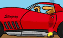 Corvette Stingray GIF - Corvette Stingray Cartoon GIFs
