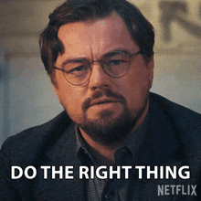Do The Right Thing Dr Randall Mindy GIF - Do The Right Thing Dr Randall Mindy Leonardo Dicaprio GIFs