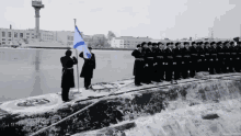 андреевский флаг вмф военно морской флот GIF