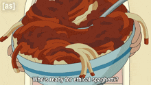 Who'S Ready For Ethical Spaghetti Morty GIF - Who'S Ready For Ethical Spaghetti Morty Rick And Morty GIFs
