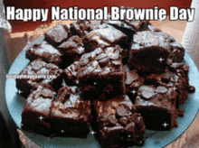 national brownie day happy national brownie day brownie day chocolate brownie day