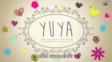 Yuyaa I Love U GIF - Yuya Hola Guapuras Hola GIFs