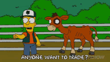 Trade Bart GIF - Trade Bart The Simpsons GIFs