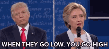 Whentheygolow Yougohigh GIF - Whentheygolow Yougohigh Hillary GIFs
