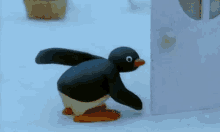 Pingu Slap GIF - Pingu Slap Ass GIFs