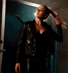Blonde Leather GIF - Blonde Leather GIFs