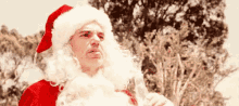 Creeper Santa With A Fifth GIF - Vodka Creeper Santa Creepy Santa GIFs