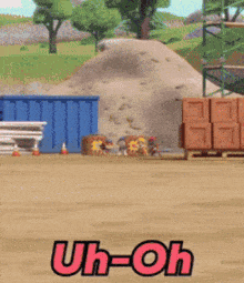 Rubble And Crew Wheeler Uh Oh GIF