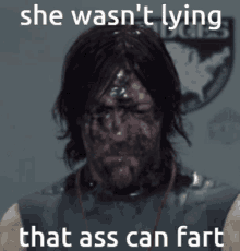 fart she wasnt lying that ass can fart
