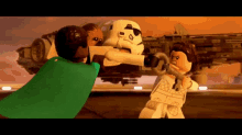 Lego Star Wars Stormtrooper GIF - Lego Star Wars Stormtrooper Leia Organa GIFs